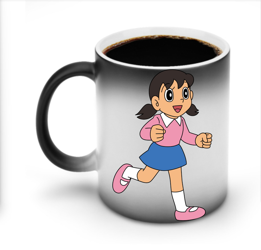 （画像用） ドラえもん みなもと しずか Doraemon Shizuka Minamoto 温度変色マグカップ