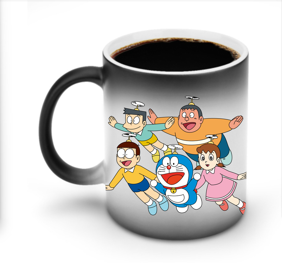 （画像用） ドラえもん 骨川 スネ夫 Doraemon Honekawa Suneo 温度変色マグカップ
