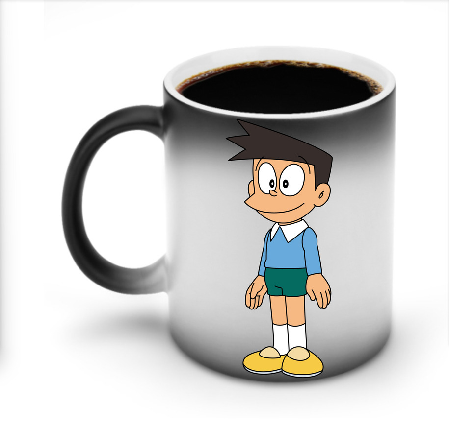 （画像用） ドラえもん 骨川 スネ夫 Doraemon Honekawa Suneo 温度変色マグカップ