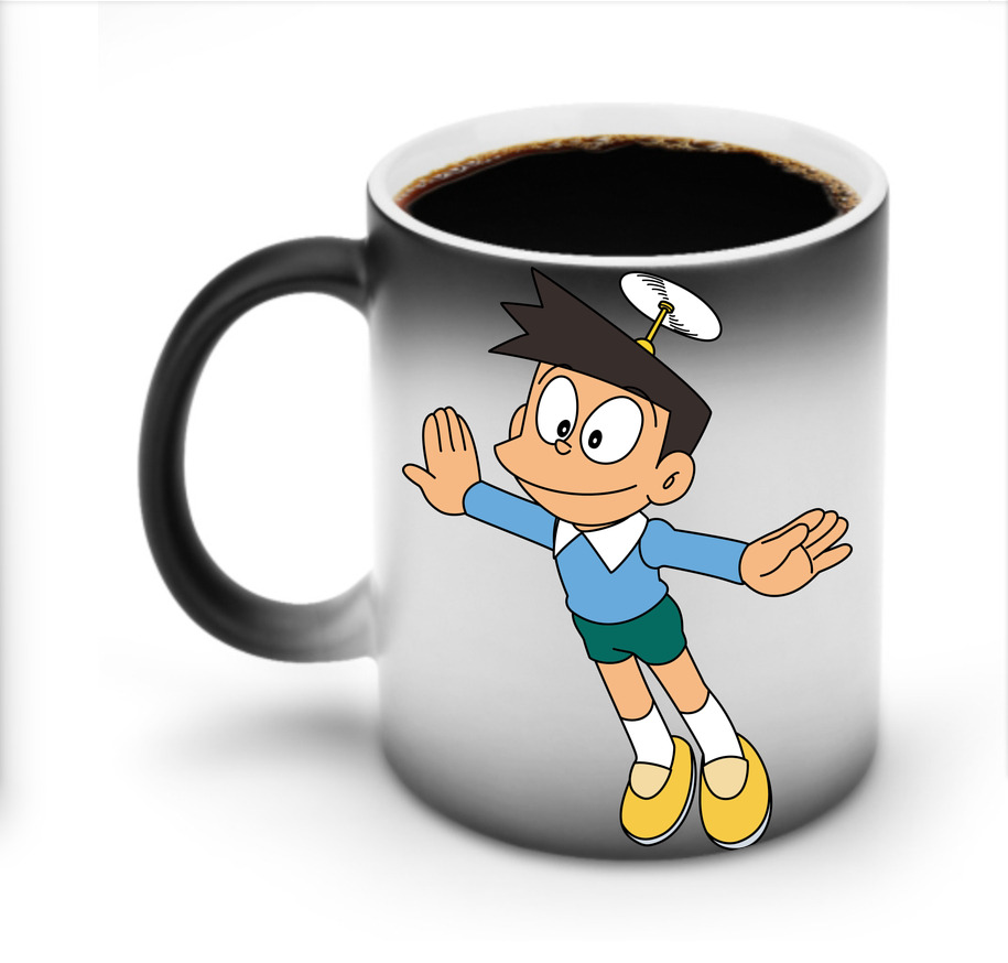 （画像用） ドラえもん 骨川 スネ夫 Doraemon Honekawa Suneo 温度変色マグカップ