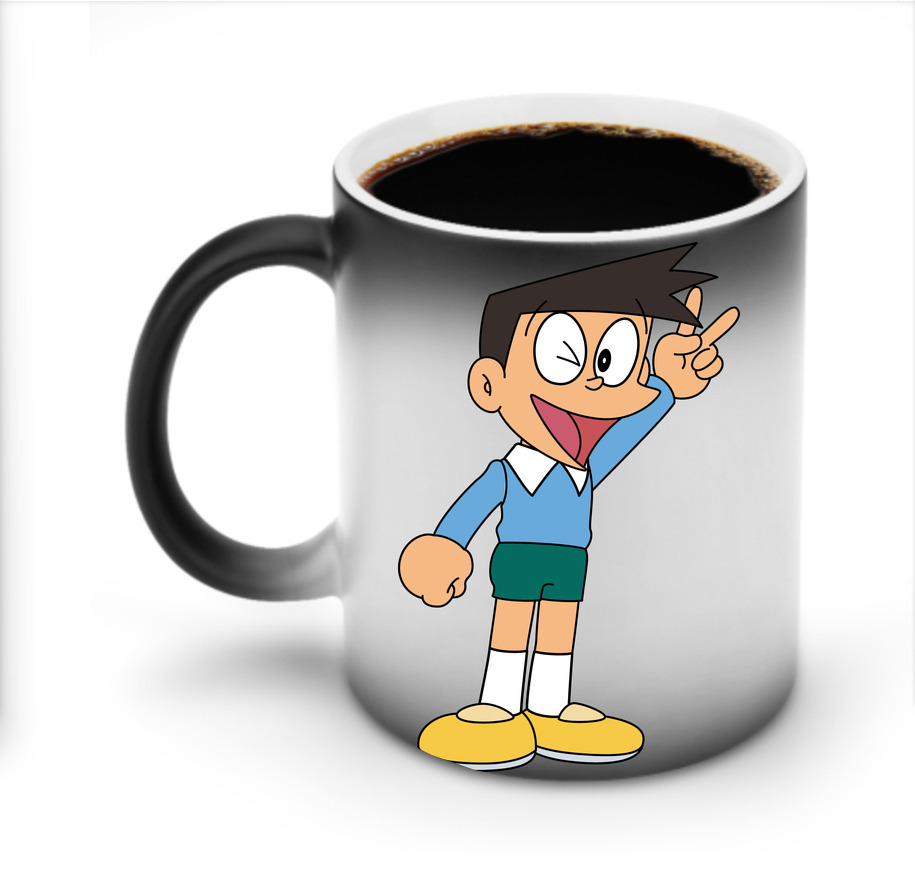 （画像用） ドラえもん 骨川 スネ夫 Doraemon Honekawa Suneo 温度変色マグカップ