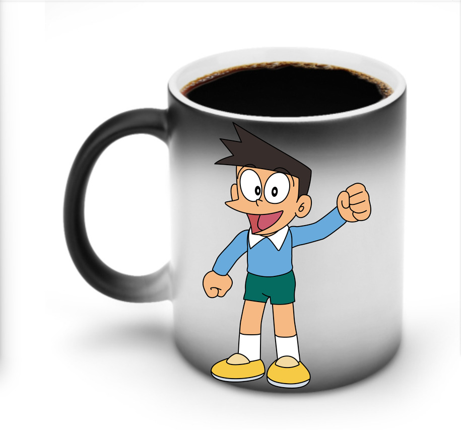 （画像用） ドラえもん 骨川 スネ夫 Doraemon Honekawa Suneo 温度変色マグカップ