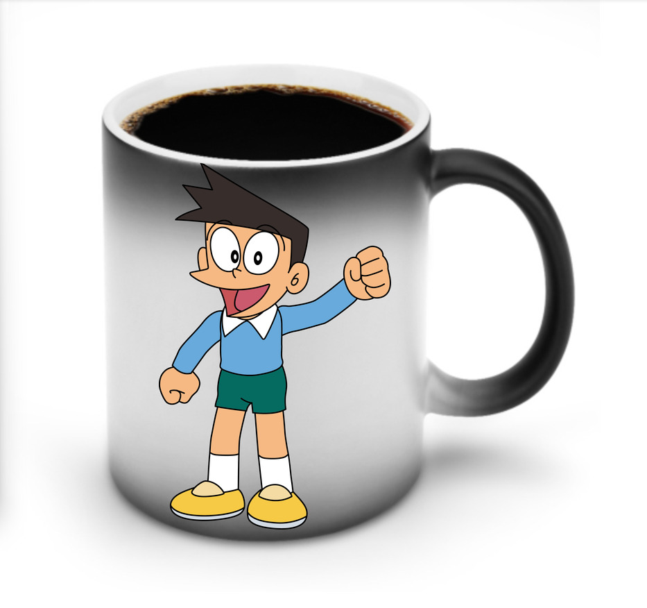 （画像用） ドラえもん 骨川 スネ夫 Doraemon Honekawa Suneo 温度変色マグカップ