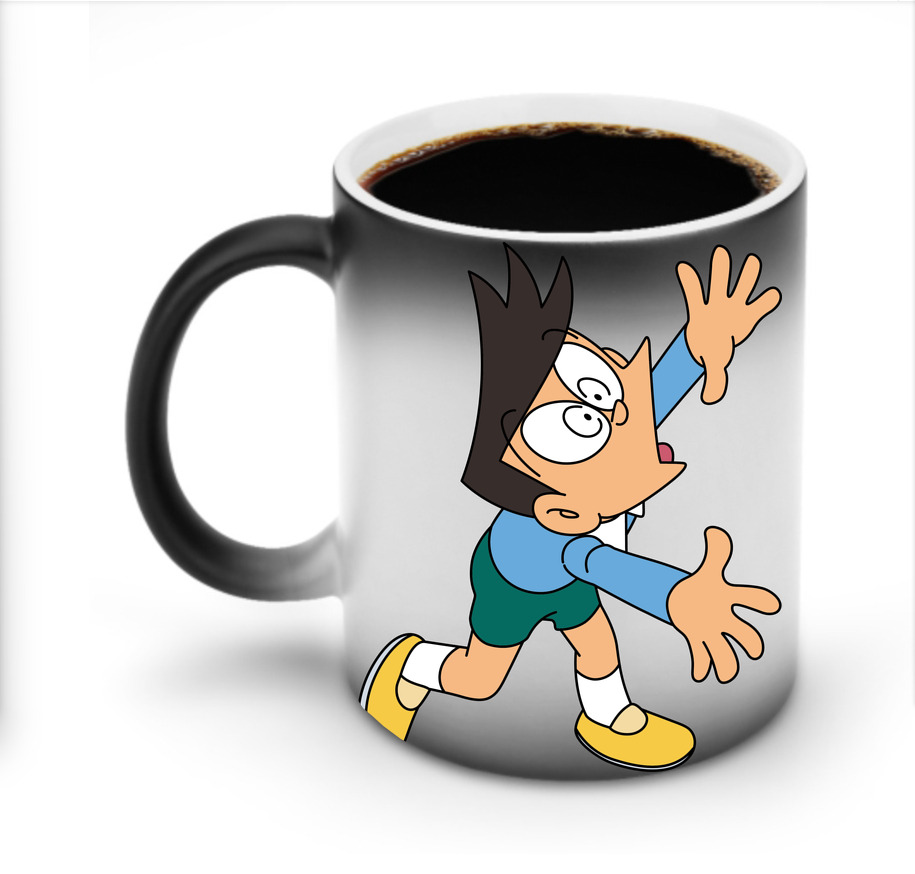 （画像用） ドラえもん 骨川 スネ夫 Doraemon Honekawa Suneo 温度変色マグカップ