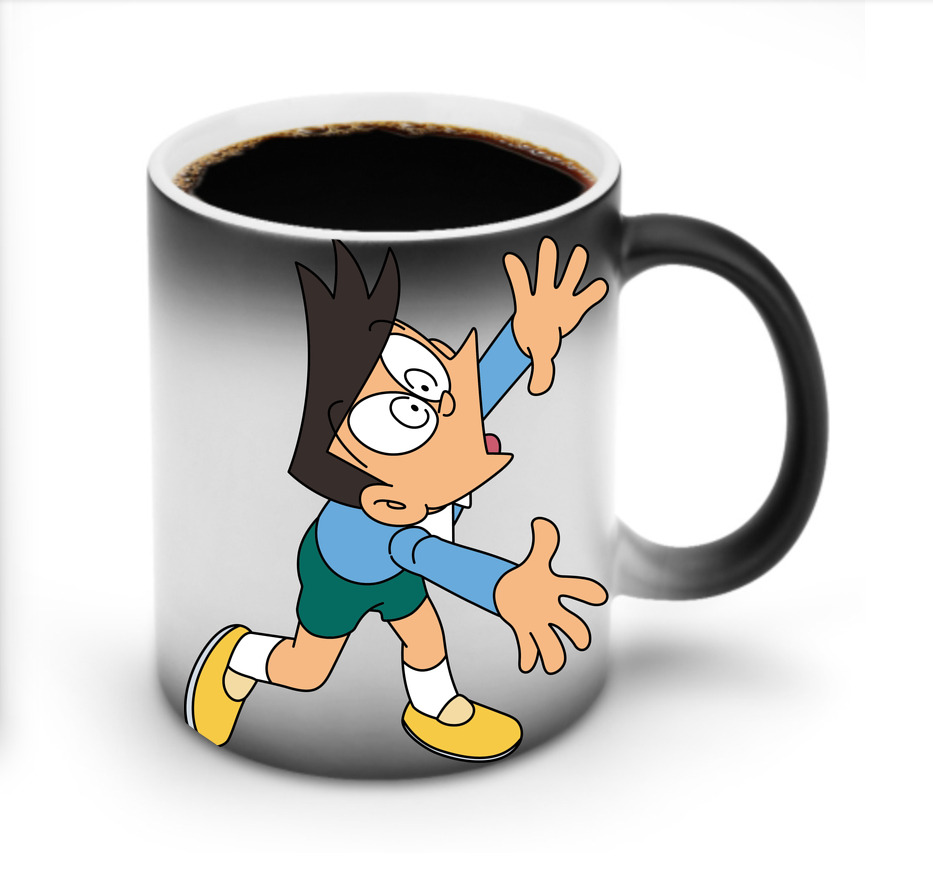 （画像用） ドラえもん 骨川 スネ夫 Doraemon Honekawa Suneo 温度変色マグカップ