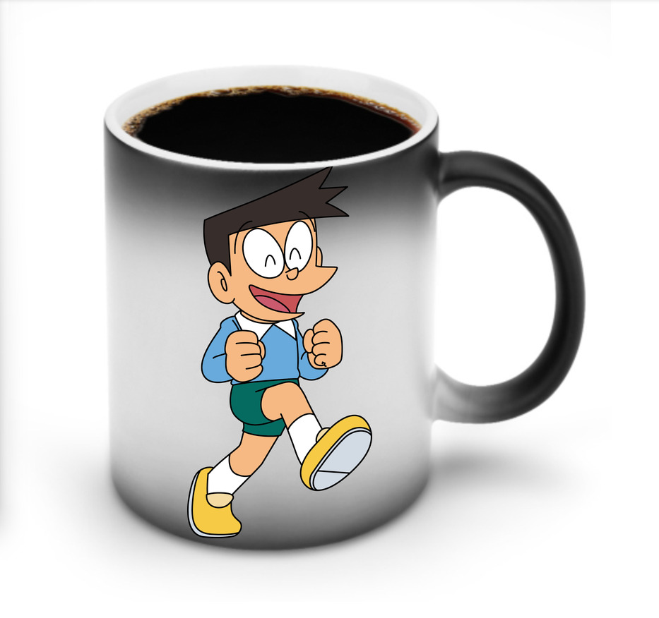（画像用） ドラえもん 骨川 スネ夫 Doraemon Honekawa Suneo 温度変色マグカップ