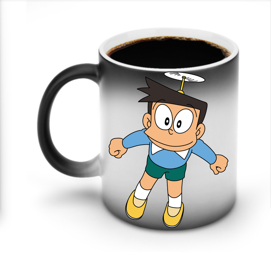 （画像用） ドラえもん 骨川 スネ夫 Doraemon Honekawa Suneo 温度変色マグカップ