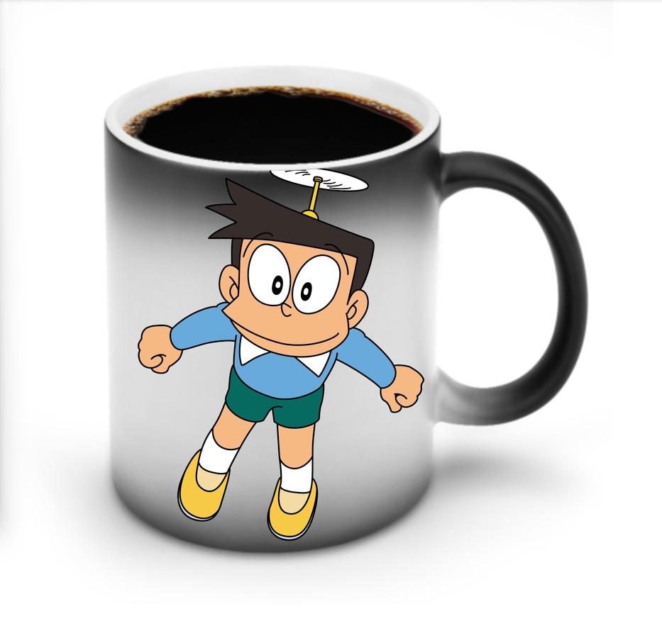 （画像用） ドラえもん 骨川 スネ夫 Doraemon Honekawa Suneo 温度変色マグカップ