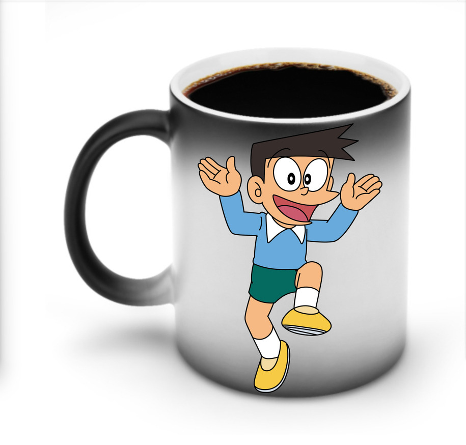 （画像用） ドラえもん 骨川 スネ夫 Doraemon Honekawa Suneo 温度変色マグカップ
