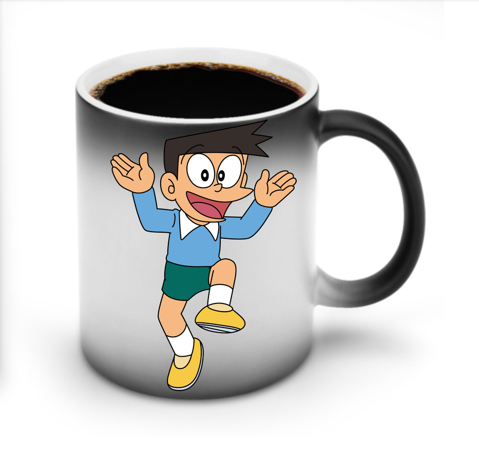 （画像用） ドラえもん 骨川 スネ夫 Doraemon Honekawa Suneo 温度変色マグカップ