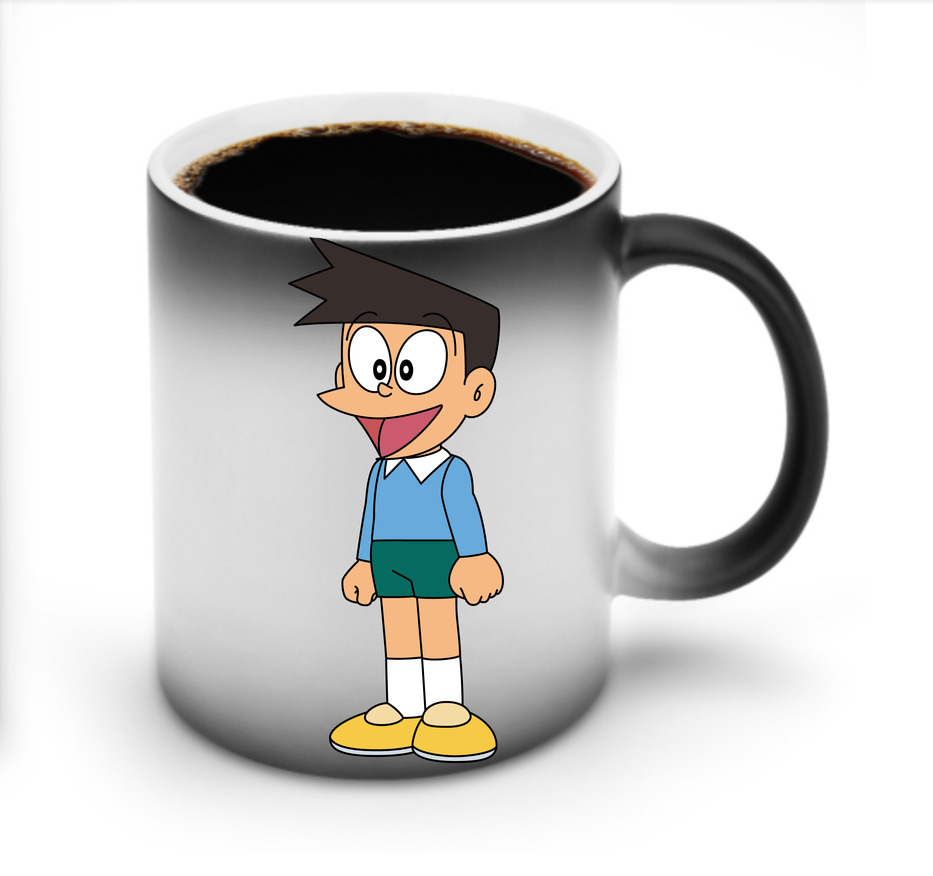 （画像用） ドラえもん 骨川 スネ夫 Doraemon Honekawa Suneo 温度変色マグカップ