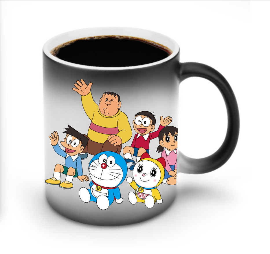 （画像用） ドラえもん 骨川 スネ夫 Doraemon Honekawa Suneo 温度変色マグカップ