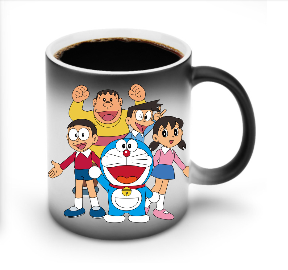（画像用） ドラえもん 骨川 スネ夫 Doraemon Honekawa Suneo 温度変色マグカップ