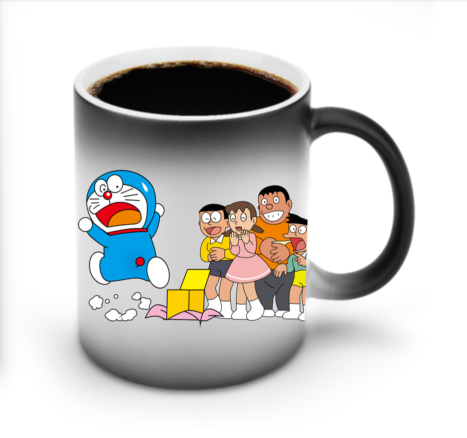 （画像用） ドラえもん 骨川 スネ夫 Doraemon Honekawa Suneo 温度変色マグカップ