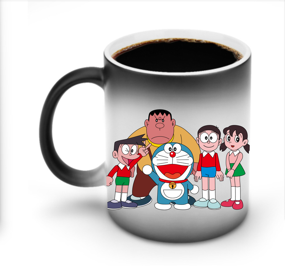 （画像用） ドラえもん 骨川 スネ夫 Doraemon Honekawa Suneo 温度変色マグカップ