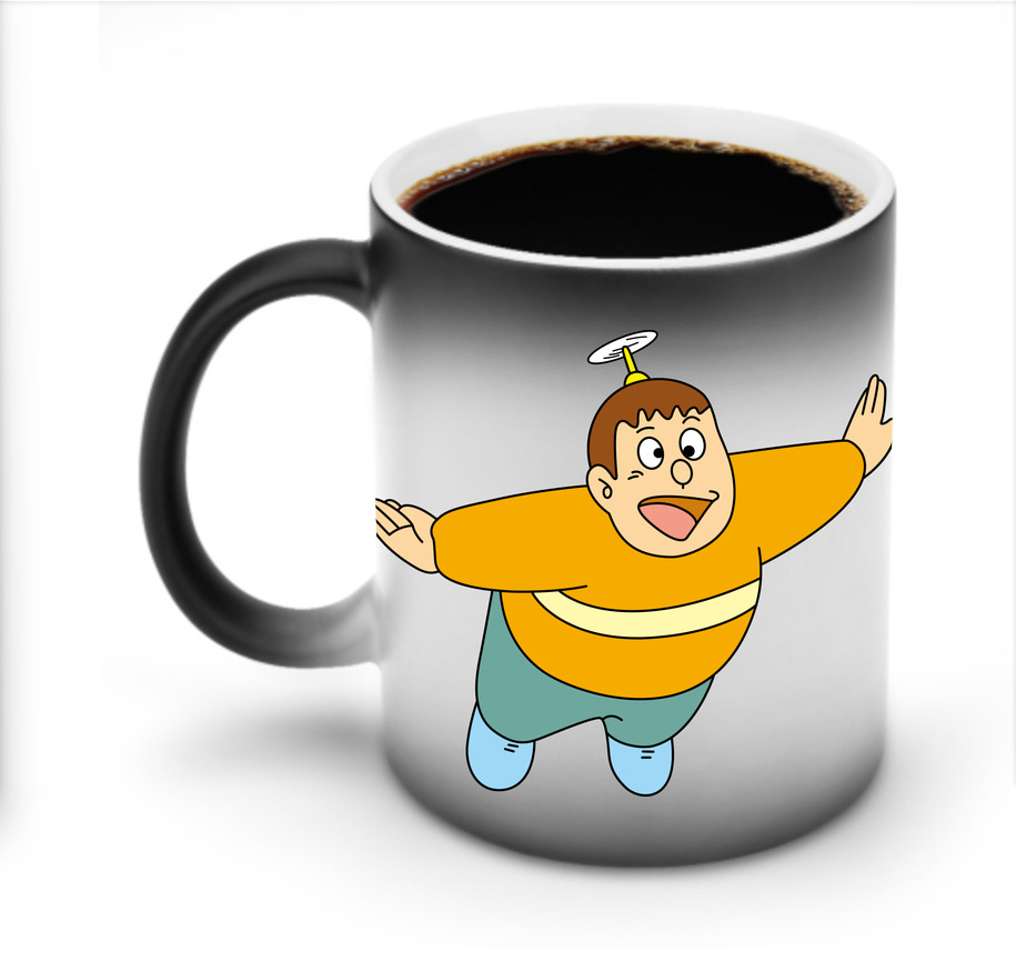 （画像用） ドラえもん 剛田武 Doraemon Gouta Takeshi 温度変色マグカップ