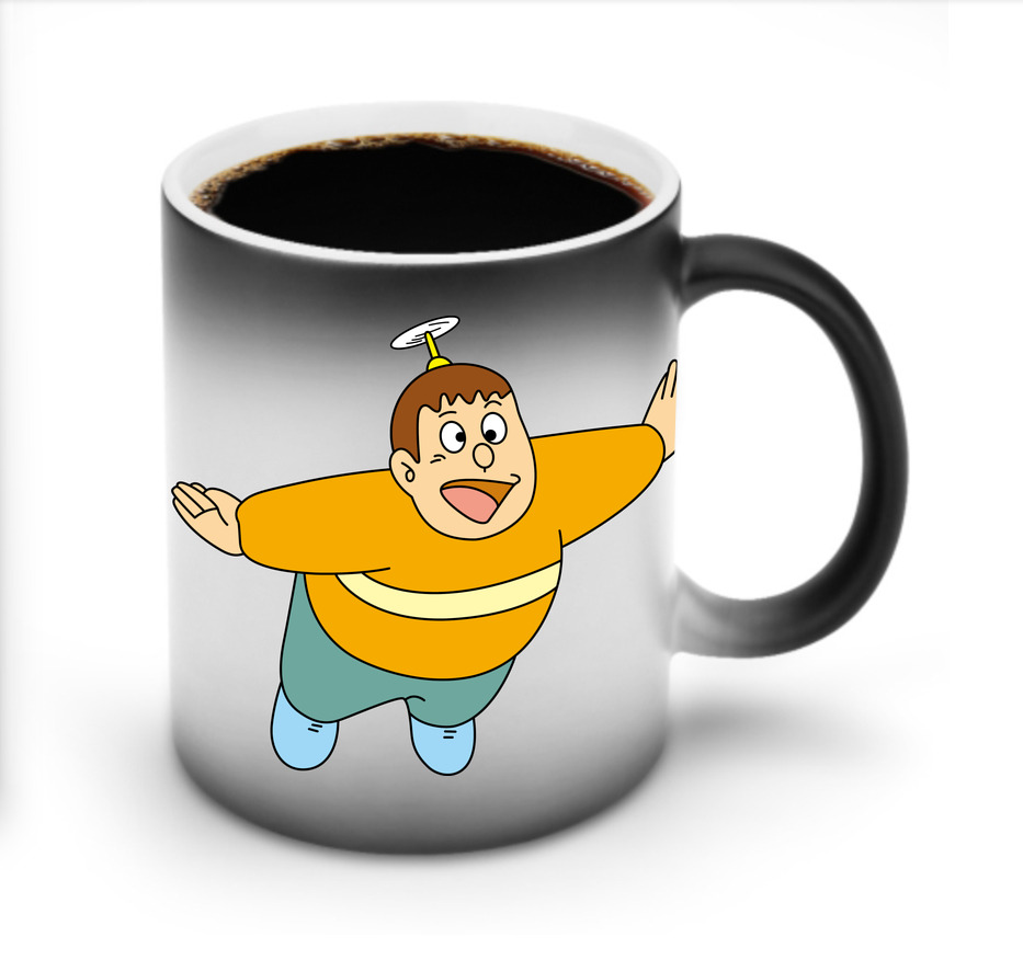 （画像用） ドラえもん 剛田武 Doraemon Gouta Takeshi 温度変色マグカップ