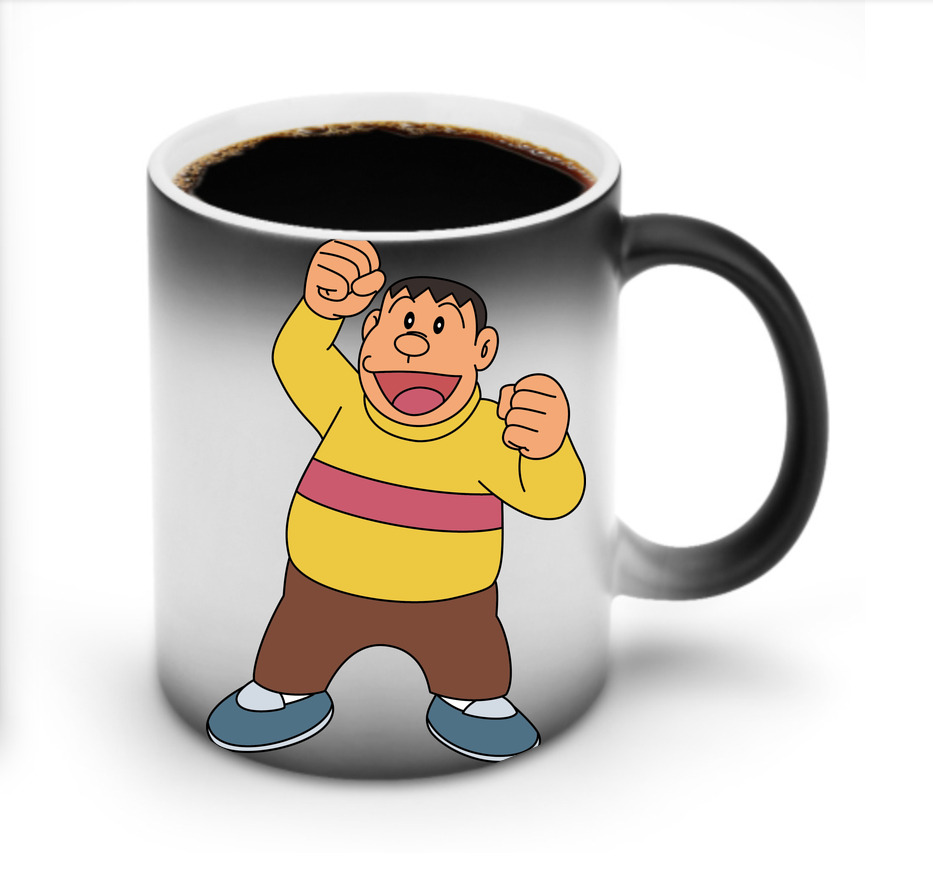 （画像用） ドラえもん 剛田武 Doraemon Gouta Takeshi 温度変色マグカップ