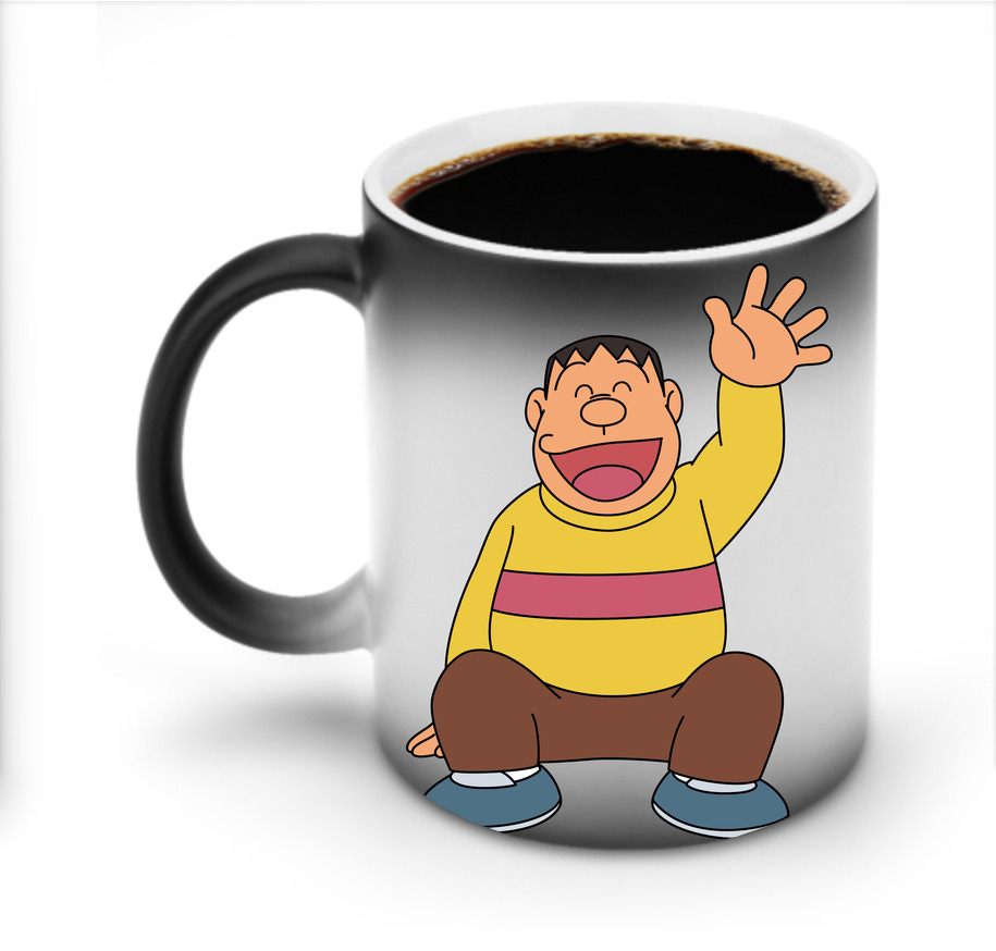 （画像用） ドラえもん 剛田武 Doraemon Gouta Takeshi 温度変色マグカップ