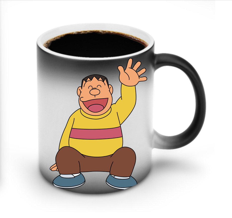 （画像用） ドラえもん 剛田武 Doraemon Gouta Takeshi 温度変色マグカップ