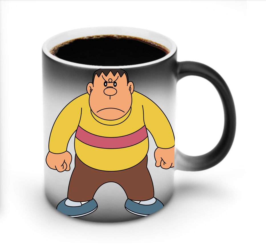 （画像用） ドラえもん 剛田武 Doraemon Gouta Takeshi 温度変色マグカップ