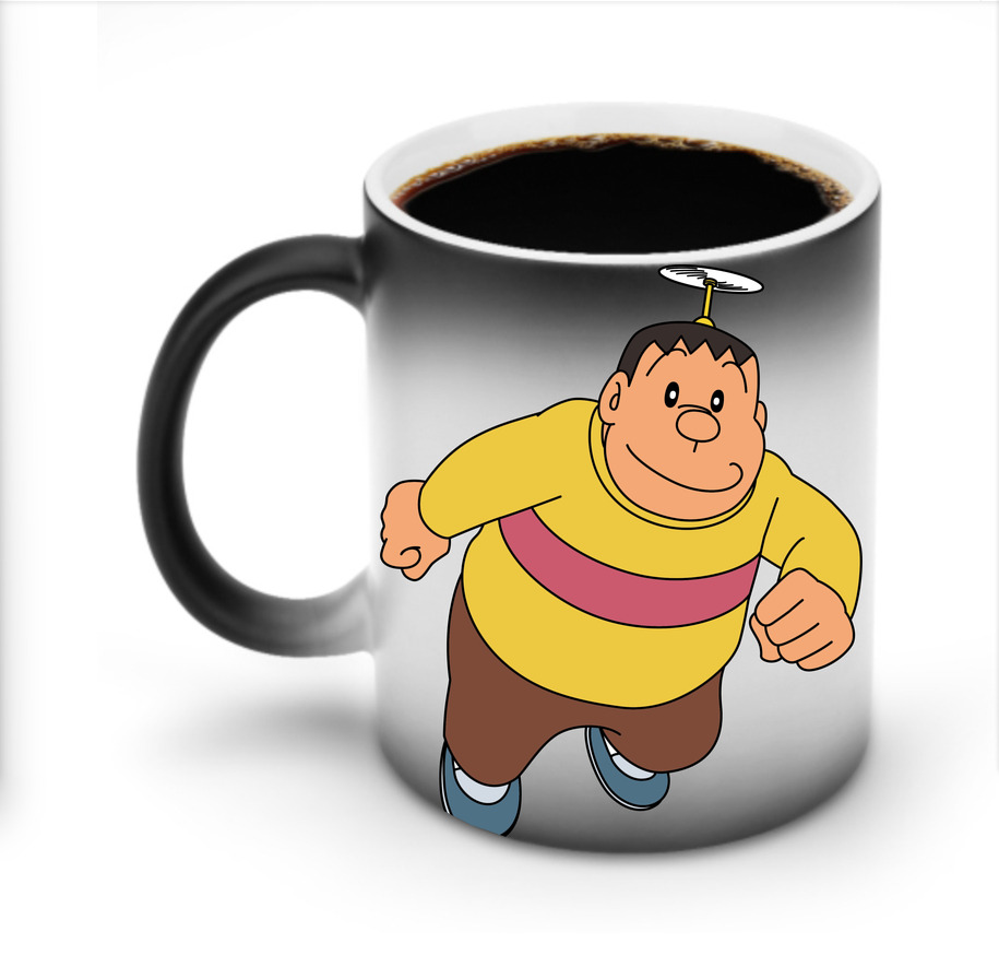 （画像用） ドラえもん 剛田武 Doraemon Gouta Takeshi 温度変色マグカップ