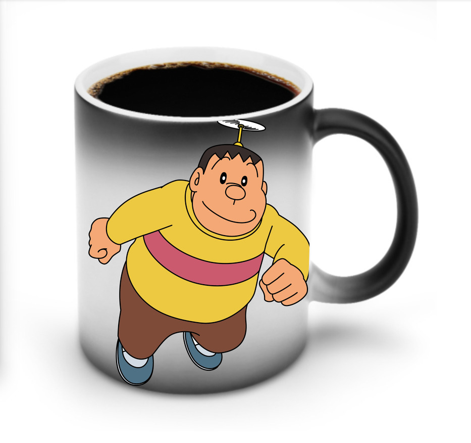 （画像用） ドラえもん 剛田武 Doraemon Gouta Takeshi 温度変色マグカップ