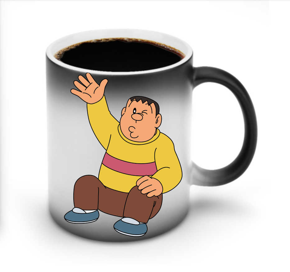 （画像用） ドラえもん 剛田武 Doraemon Gouta Takeshi 温度変色マグカップ