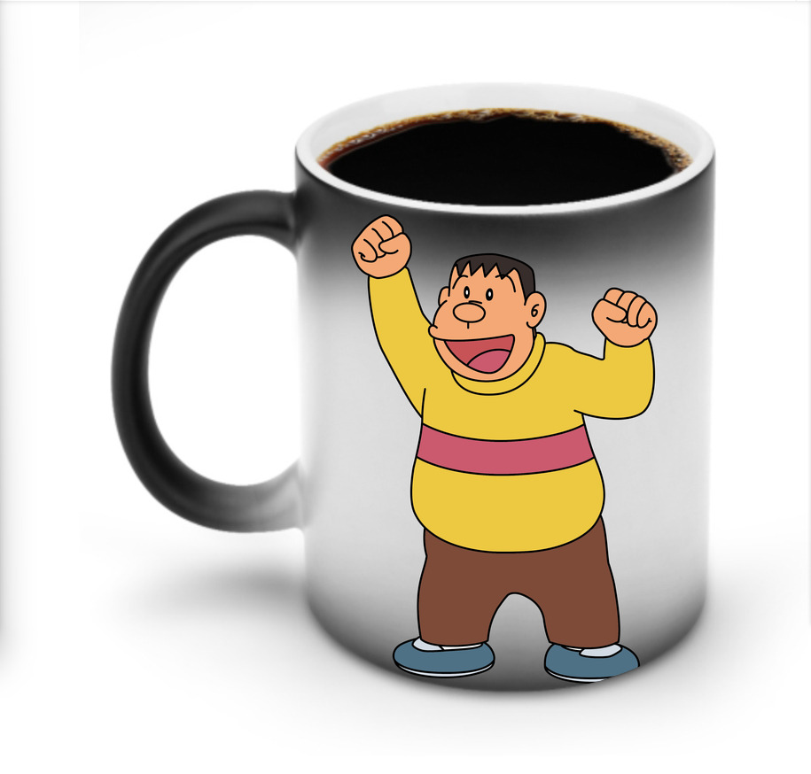 （画像用） ドラえもん 剛田武 Doraemon Gouta Takeshi 温度変色マグカップ