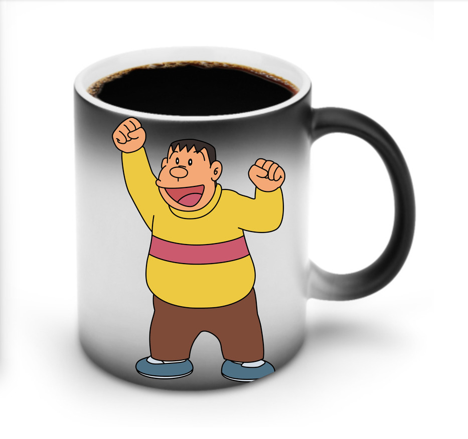 （画像用） ドラえもん 剛田武 Doraemon Gouta Takeshi 温度変色マグカップ