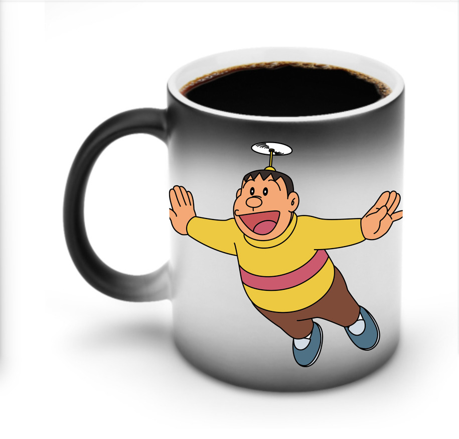 （画像用） ドラえもん 剛田武 Doraemon Gouta Takeshi 温度変色マグカップ