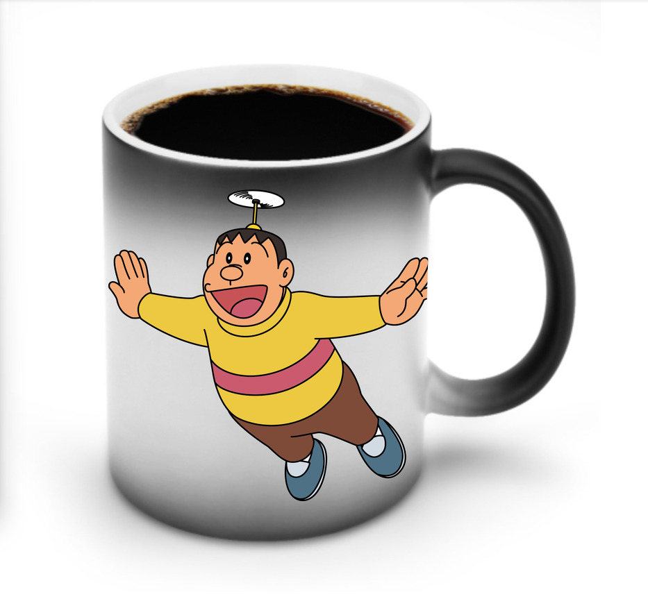 （画像用） ドラえもん 剛田武 Doraemon Gouta Takeshi 温度変色マグカップ