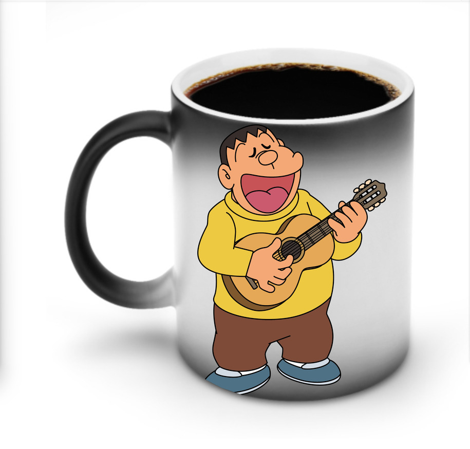 （画像用） ドラえもん 剛田武 Doraemon Gouta Takeshi 温度変色マグカップ