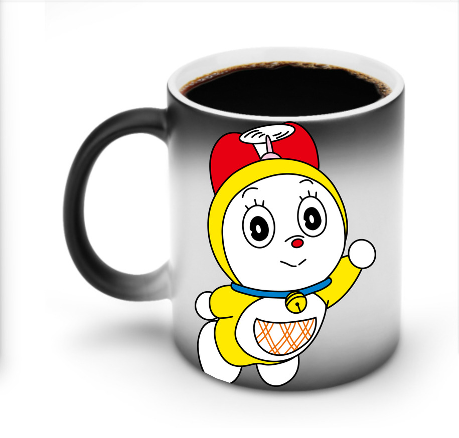（画像用） ドラえもん ドラミ Doraemon Dorami 温度変色マグカップ
