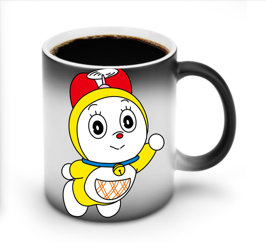 （画像用） ドラえもん ドラミ Doraemon Dorami 温度変色マグカップ