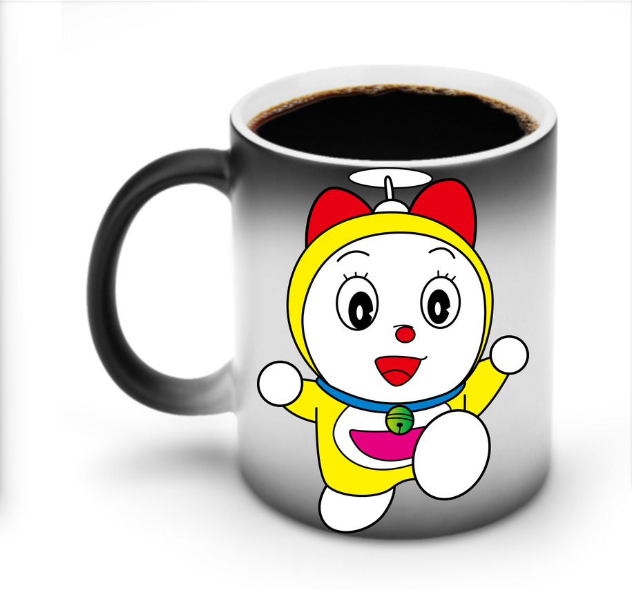 （画像用） ドラえもん ドラミ Doraemon Dorami 温度変色マグカップ