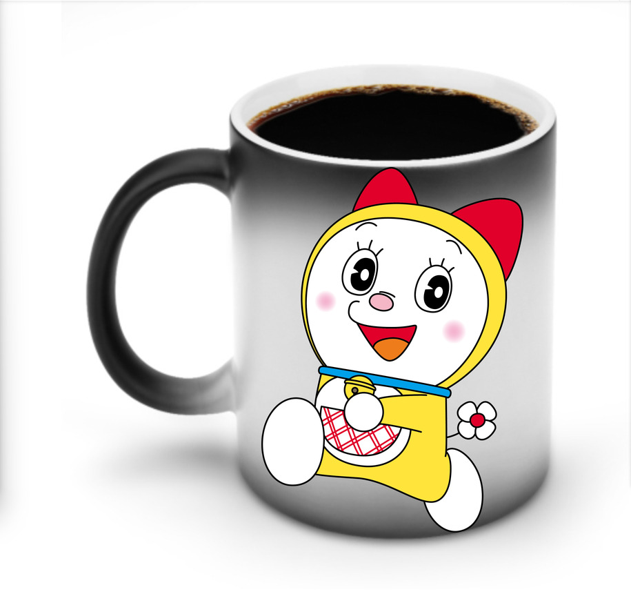 （画像用） ドラえもん ドラミ Doraemon Dorami 温度変色マグカップ