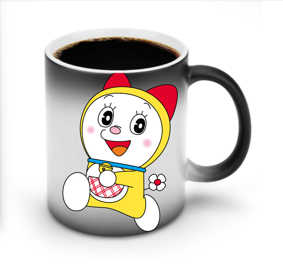 （画像用） ドラえもん ドラミ Doraemon Dorami 温度変色マグカップ
