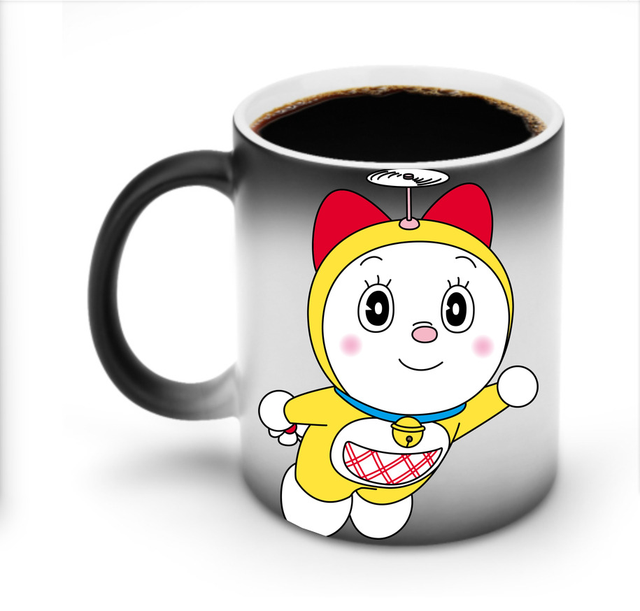 （画像用） ドラえもん ドラミ Doraemon Dorami 温度変色マグカップ