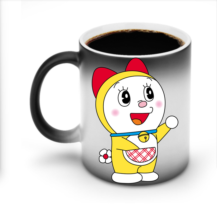 （画像用） ドラえもん ドラミ Doraemon Dorami 温度変色マグカップ