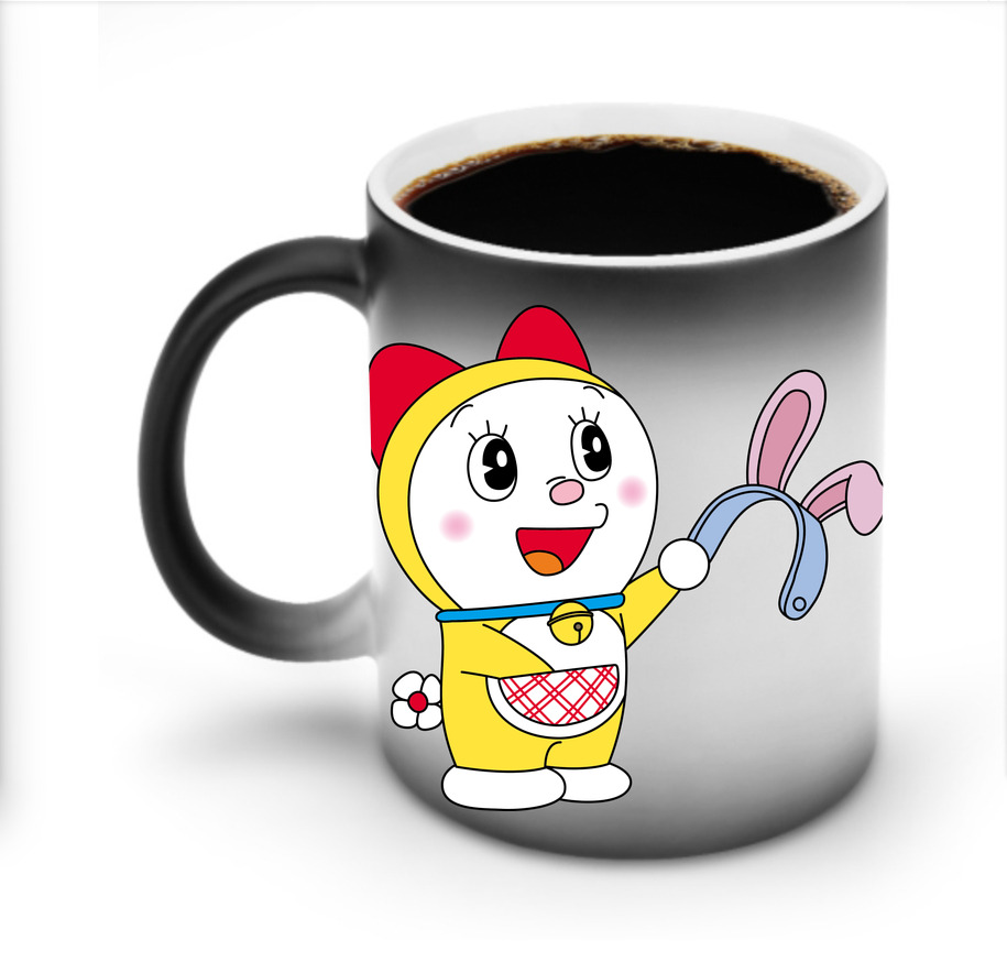（画像用） ドラえもん ドラミ Doraemon Dorami 温度変色マグカップ