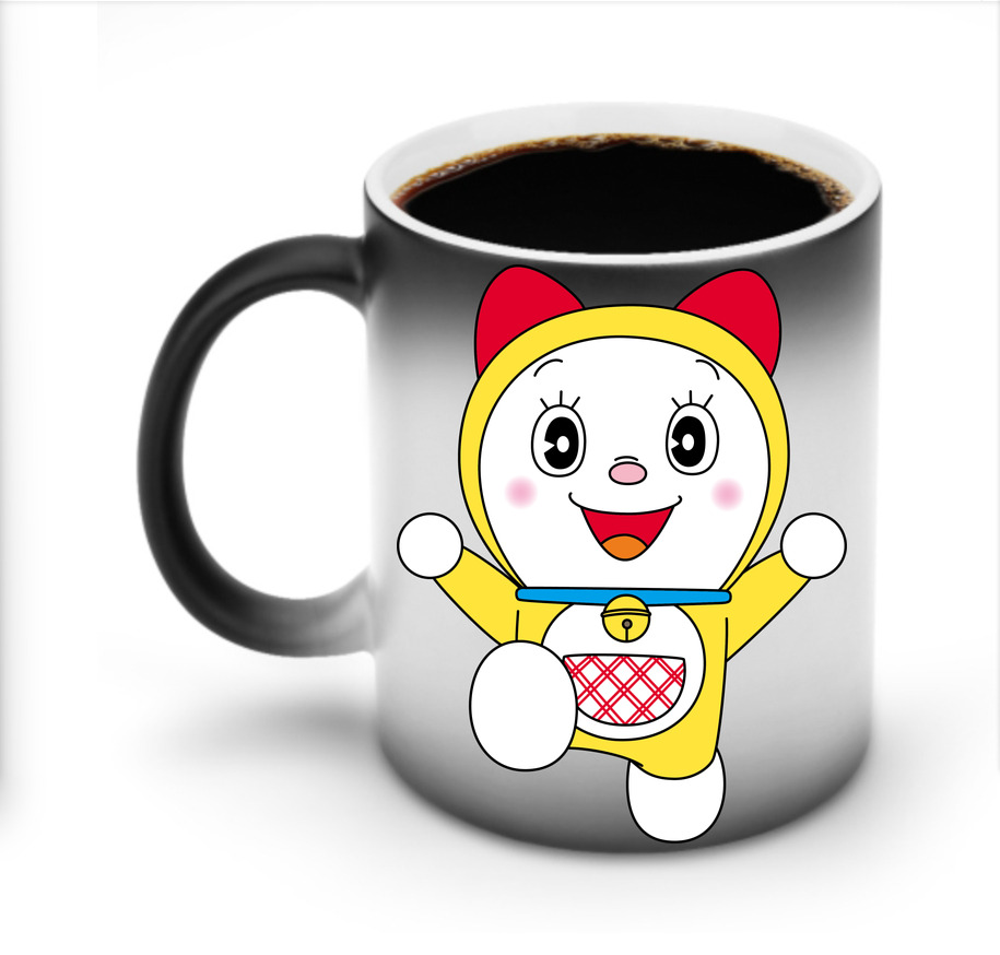 （画像用） ドラえもん ドラミ Doraemon Dorami 温度変色マグカップ