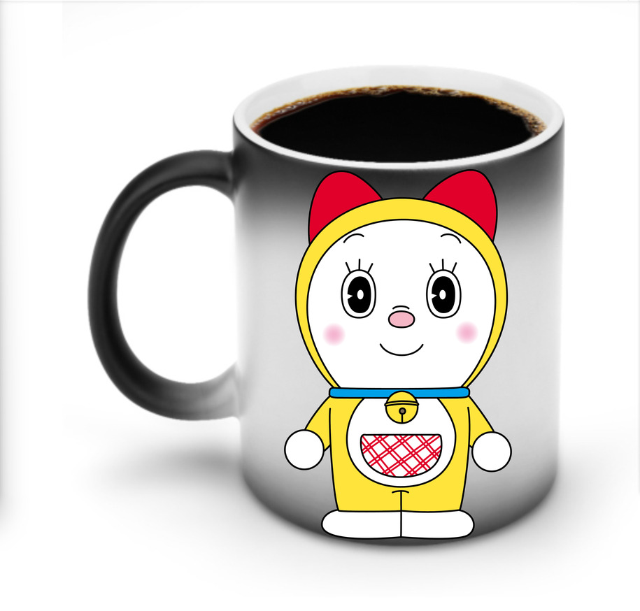 （画像用） ドラえもん ドラミ Doraemon Dorami 温度変色マグカップ