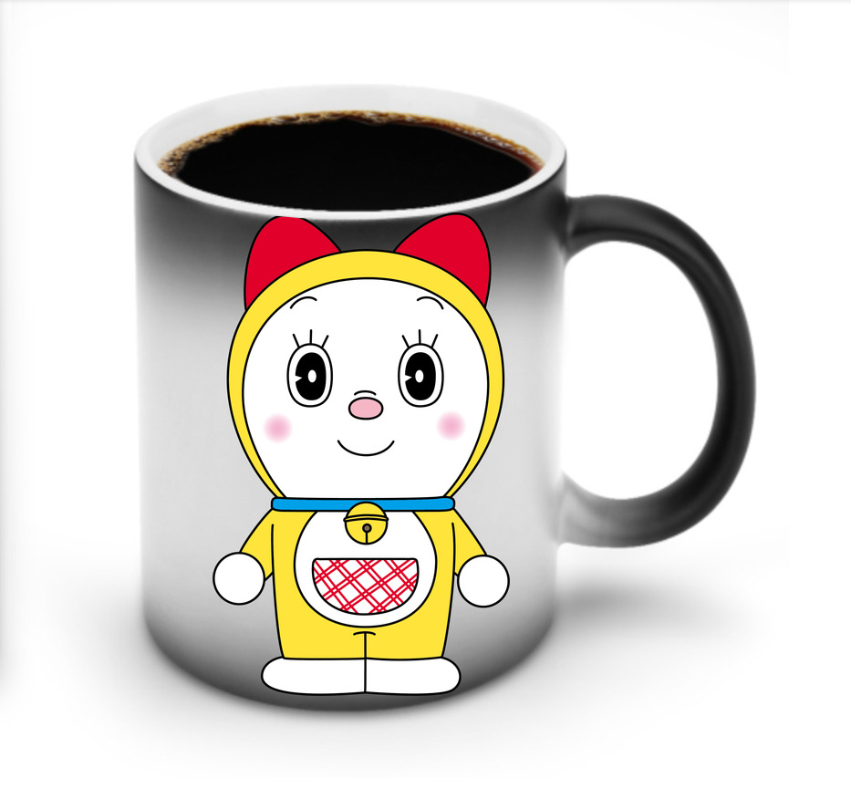 （画像用） ドラえもん ドラミ Doraemon Dorami 温度変色マグカップ