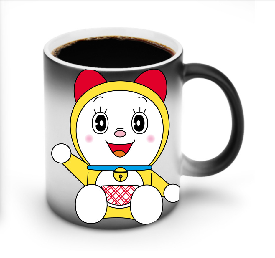 （画像用） ドラえもん ドラミ Doraemon Dorami 温度変色マグカップ