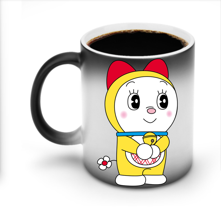 （画像用） ドラえもん ドラミ Doraemon Dorami 温度変色マグカップ