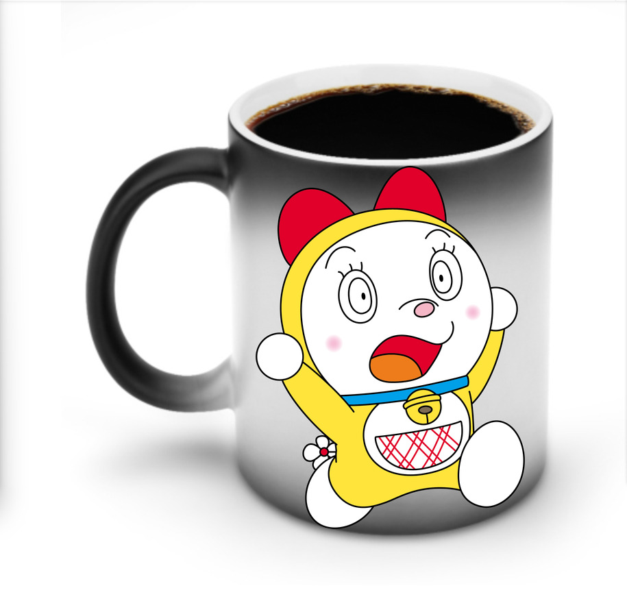 （画像用） ドラえもん ドラミ Doraemon Dorami 温度変色マグカップ