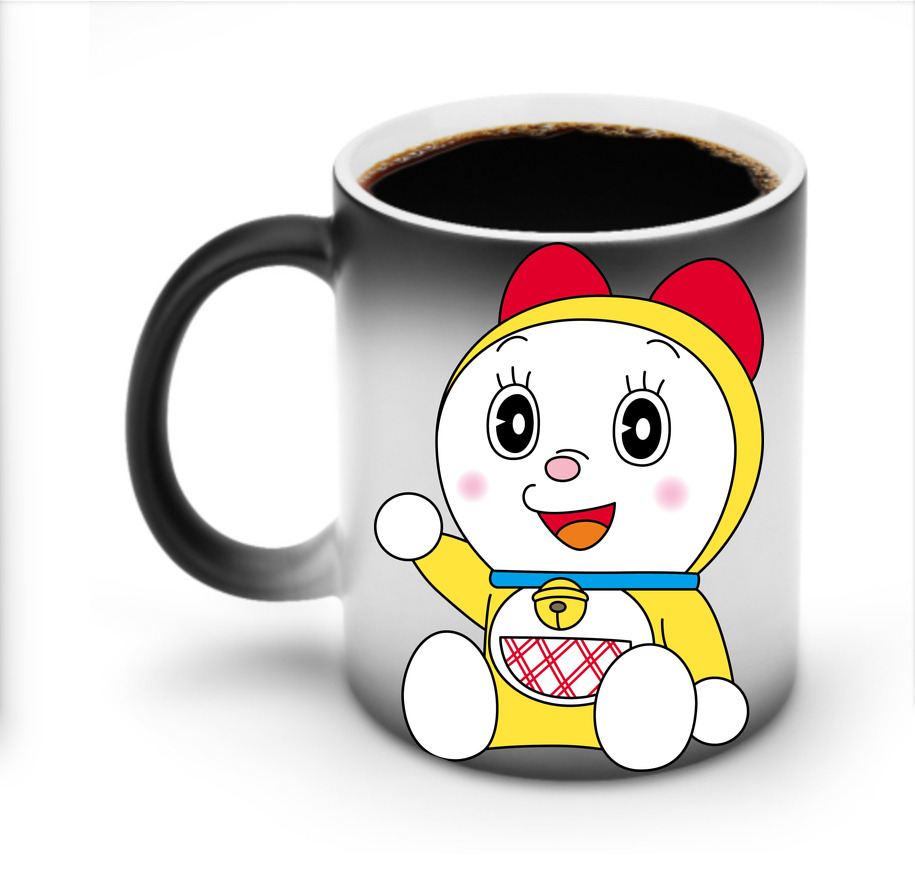 （画像用） ドラえもん ドラミ Doraemon Dorami 温度変色マグカップ