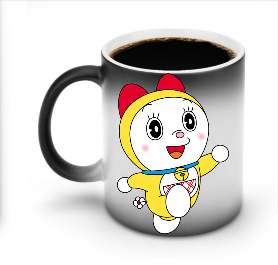 （画像用） ドラえもん ドラミ Doraemon Dorami 温度変色マグカップ