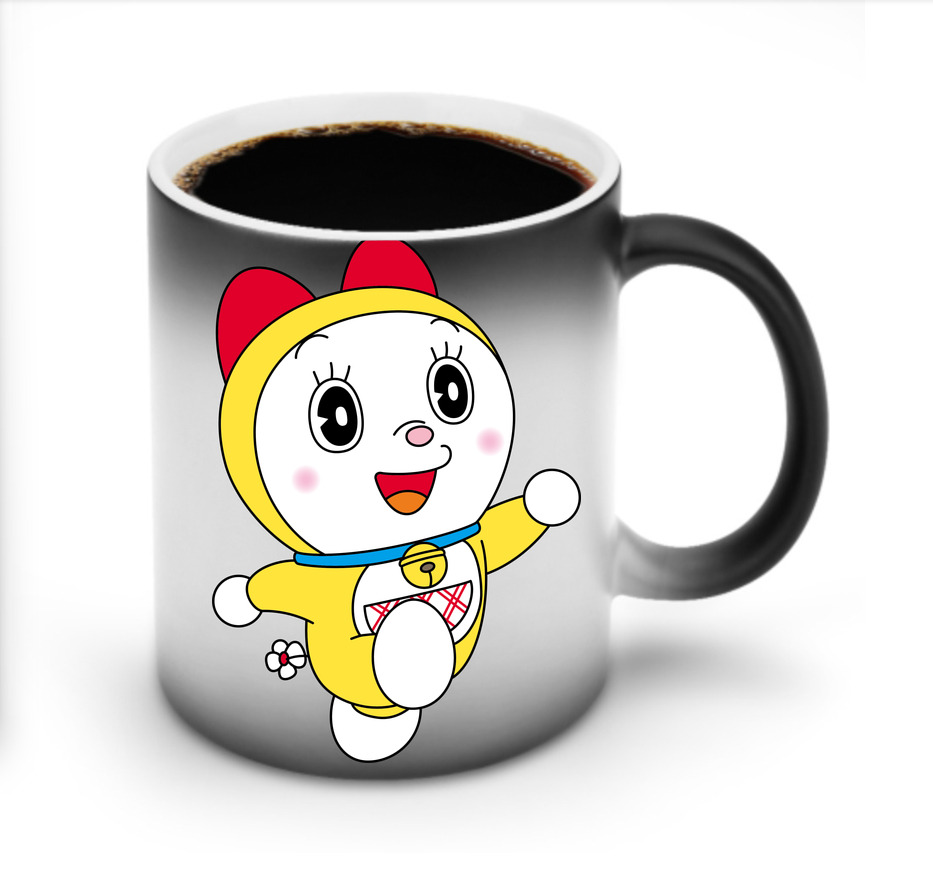 （画像用） ドラえもん ドラミ Doraemon Dorami 温度変色マグカップ